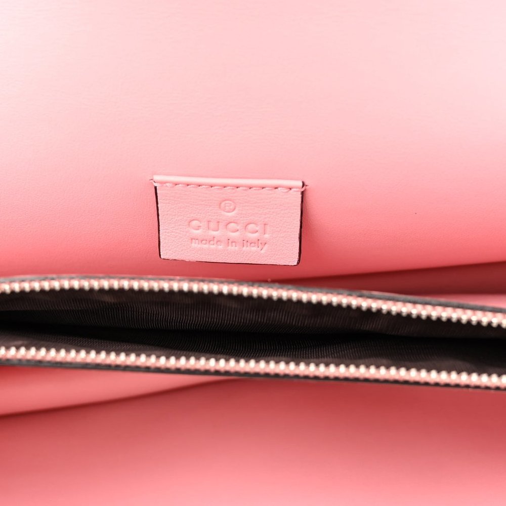 AUTHENTIC GUCCI Pink Suede Dionysus Shoulder Bag - Picture 5 of 6